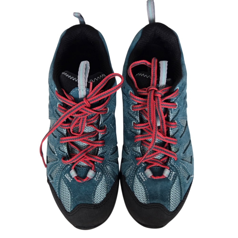 Merrell Women 7 Dragon Fly Capra Waterproof Suede Hiking Shoes Vibram Mega Grip - Picture 4 of 15